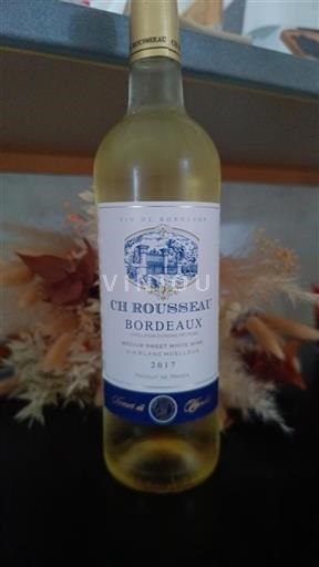 Bordeaux Ch Rousseau 2017
