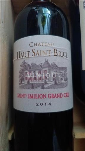 Bordeaux Saint-Émilion Grand Cru Grand Cru Château Haut Saint-Brice 2014