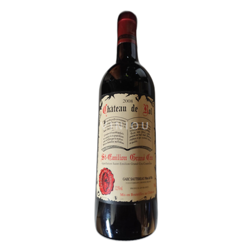 Bordéus Saint-Émilion Grand Cru Château de Roî 2008