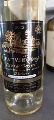 Sudoeste Côtes-de-Bergerac Château Rudelle 2022