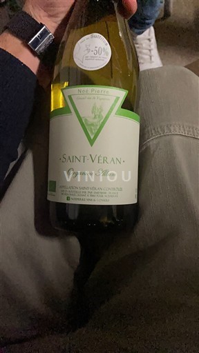 Burgundsko Saint-Véran Noël Pierre Organisé Nature Neročník