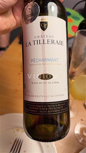Sud-Ouest Pécharmant Château La Tilleraie 2019