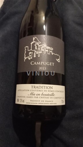 Thung lũng Rhône Costières-de-nîmes Campuget Tradition 2023