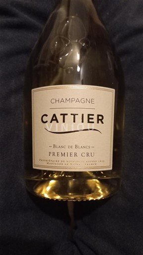 Champagne Premier Cru Cattier Blanc de Blancs Premier Cru 2024
