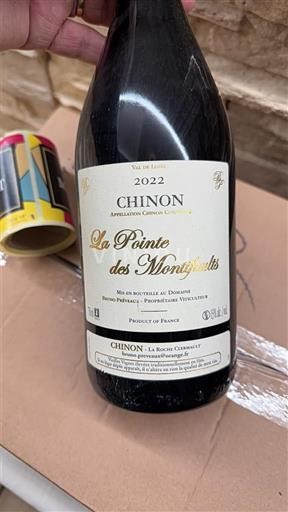 Valea Loarei Chinon Domaine Bruno Préveaux La Pointe des Montifaults 2022