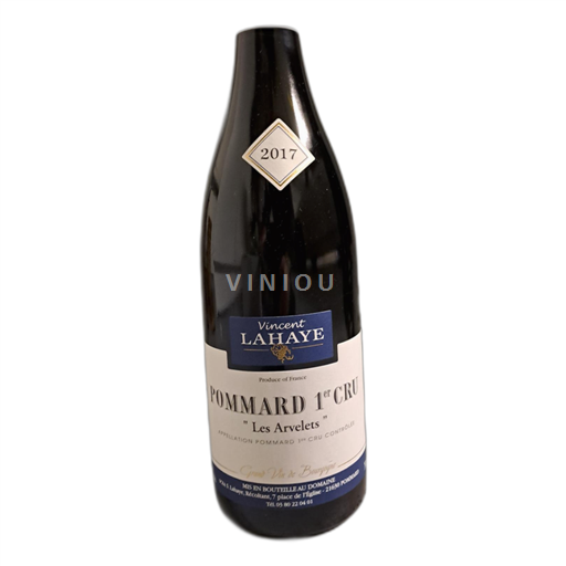 Bourgogne Pommard Domaine Vincent Lahaye Les Arvelets 2017