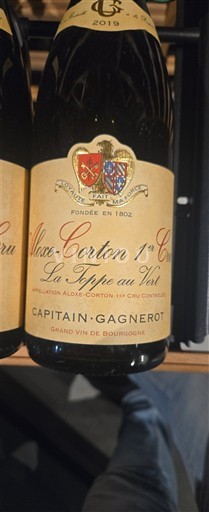 Burgundy Aloxe-Corton Premier Cru Domaine Capitain-Gagnerot La Toppe au Vert 2019