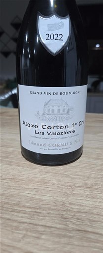 Bourgogne Aloxe-Corton Premier Cru Edmond Cornu & Fils Les Valozières 2022