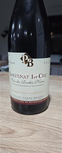 Burgundi Määrittelemätön Premier Cru Pierre Brazey Clos des Roches Noires 2022
