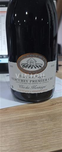 Bourgogne Mercurey Premier Cru Domaine Gault Clos des Montaigus 2020