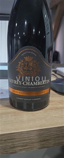 Bourgogne Gevrey-chambertin Laurent Guillot Élevé en fûts de chêne 2019