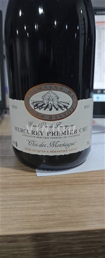Bourgondië Mercurey Premier Cru Jean Jacques & Sébastien Gault Clos des Montaigus 2021