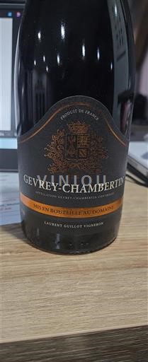 Bourgogne Gevrey-chambertin Laurent Guillot 2021