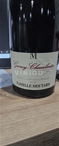 Bourgogne Gevrey-chambertin Famille Moutard 2023