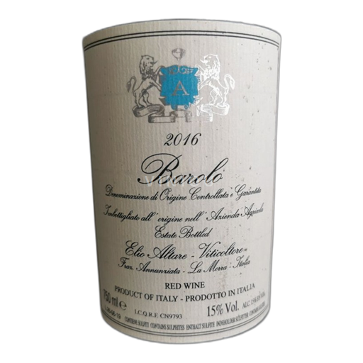 Piemonte Barolo Elio Altare Barolo 2016