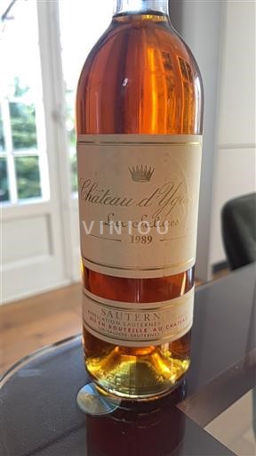 Bordeaux Sauternes Yquem 1989