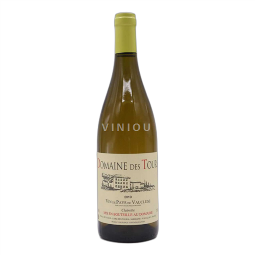 Provence, hạ lưu Rhône, Corse Vaucluse Domaine Des Tours Vin de Pays Clairette 2021