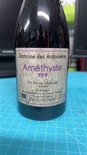 Alpi e Paesi Rodaniani Vini degli Allobrogi Domaine Des Ardoisières Améthyste 2019