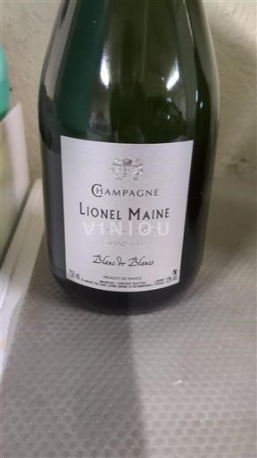 Champagne Grand Cru Lionel Maine Blanc de Blancs Icke årgångsbetecknad