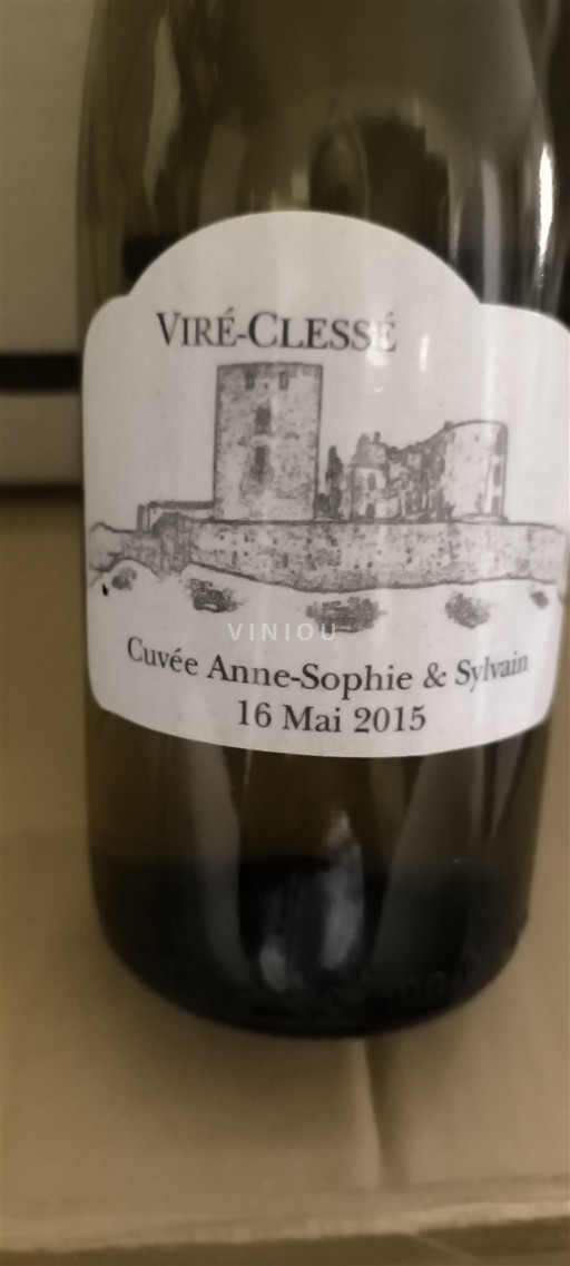 Burgundi Viré-clessé Cave de Viré Anne-Sophie & Sylvain 2012