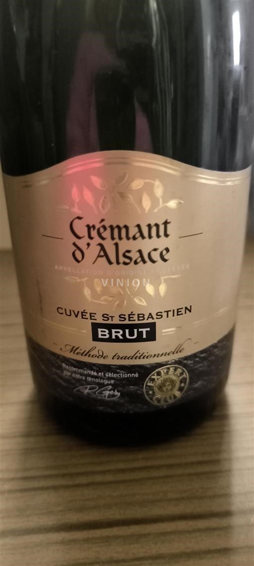 Elsass Crémant d'Alsace Grand Cru Cuvée St Sébastien Ohne Jahrgang