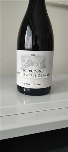 Viner Rouge sec Cyprien Arlaud 2022 Frankrike Burgund Ikke spesifisert AOC