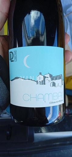 Valle del Ródano Côtes del Ródano Domaine L'Oubliée Chamba! Sin añada