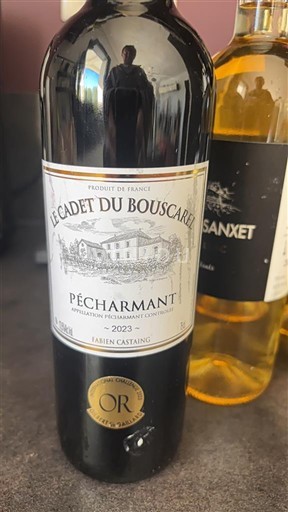 Sydvestfrankrig Pécharmant Le Cadet du Bouscarel 2023