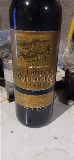 Bordeaux Médoc Château Bellevue Les Larmes de Bellevue 2016