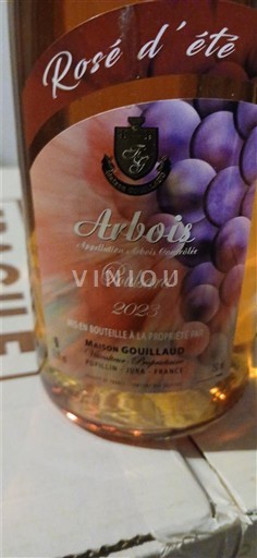 Jura Arbois Maison Guillaud Rosé d'été 2023