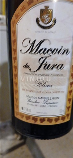Jura Macvin of Jura Maison Guilliaud Non-Vintage