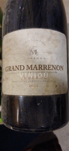 Vale do Ródano Luberon Marrenon Grand Marrenon 2014