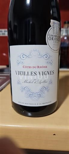 Rhône Valley Côtes du Rhône Michel Azilles Vieilles Vignes 2023