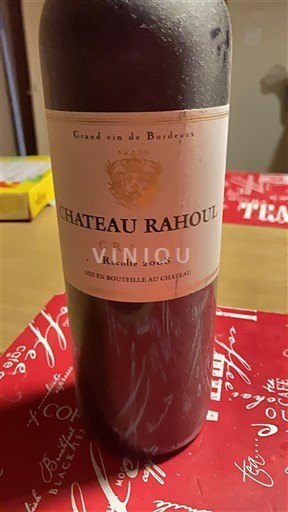 Bordeaux Graves Château Rahoul 2008