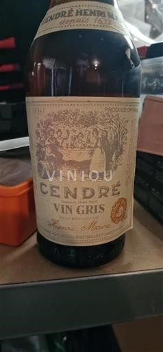 Jura Henri Maire Cendré Vin Gris Non Millésimé