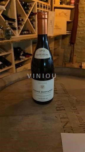 Borgoña Vosne-romanée Patriarche 2013