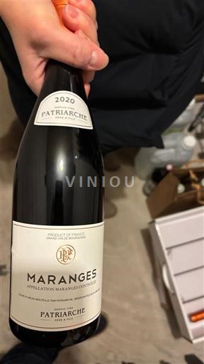 Burgundia Maranges Patriarche 2020