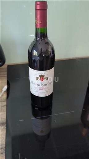 Burdeos Blaye-Côtes de Burdeos Château Boisseron 2009