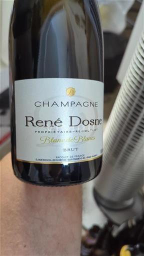 Champagne Sâm-panh René Dosne Blanc de Blancs Không niên vụ