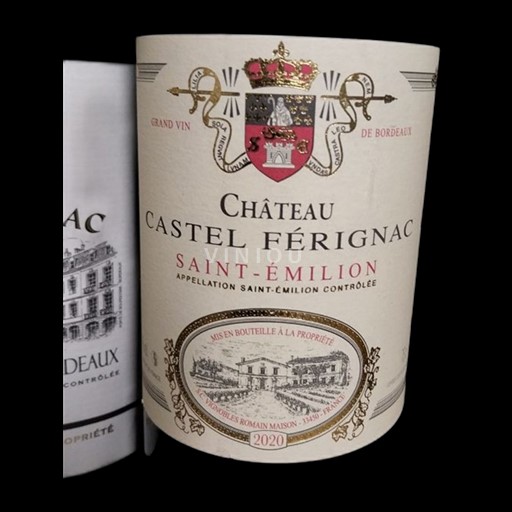 Burdeos Saint-Émilion Gran Cru Château Castel Férignac 2020