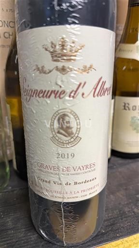 Bordeaux Graves-de-vayres Seigneurie Albret 2019