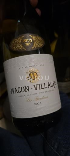Burgundi Mâcon ja Mâcon-kylät Les Burdines 2024