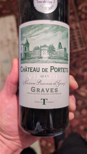 Bordeaux Graves Château Portets 2017