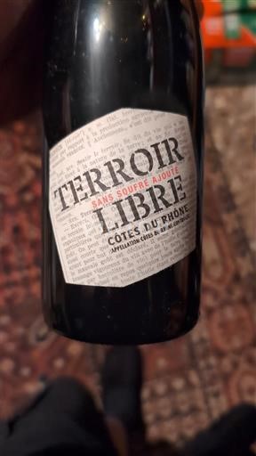 Valle del Ródano Côtes del Ródano Terroir Libre 2020