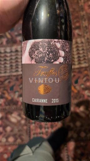 Rhônedalen Cairanne Les Truffières Truffes Confidentielles 2015
