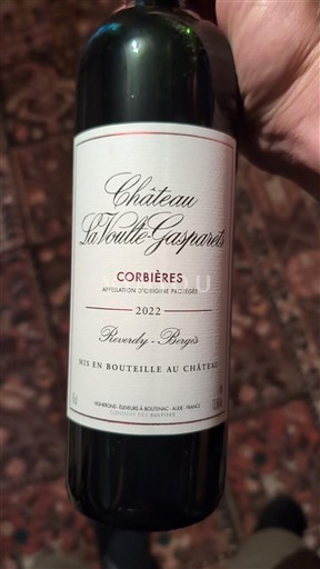 Languedoc Corbières Château Lavoulte Gasparets Beverly-Berges 2022