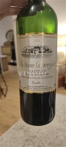 South West Madiran Château Barréjat Tradition 2021