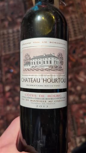 Burdeos Côtes-de-bourg Château Hourtou 2013