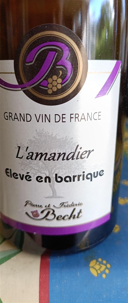 Alsace Không được chỉ định Grand Cru Château Pierre et Frederic Becht L'amandier Không niên vụ