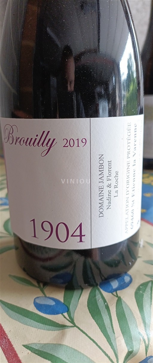 Beaujolais Brouilly Domaine Jambon 1904 2019